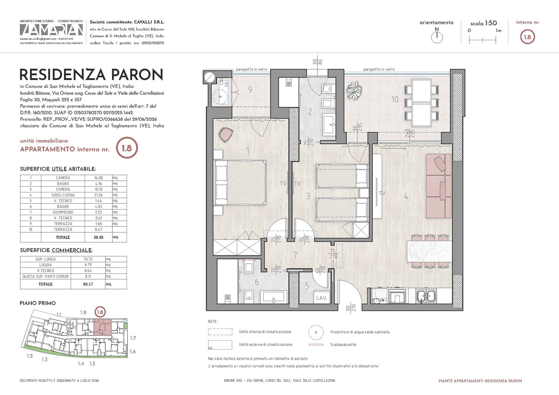 Residenza Paron - Tipo 1.8