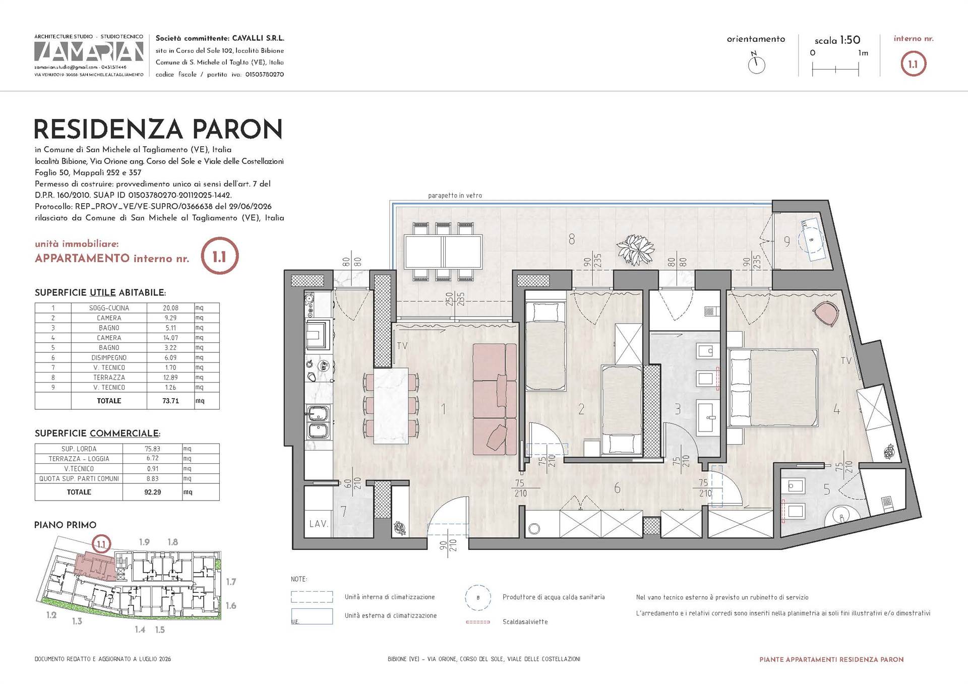 Residenza Paron - Tipo 1.1