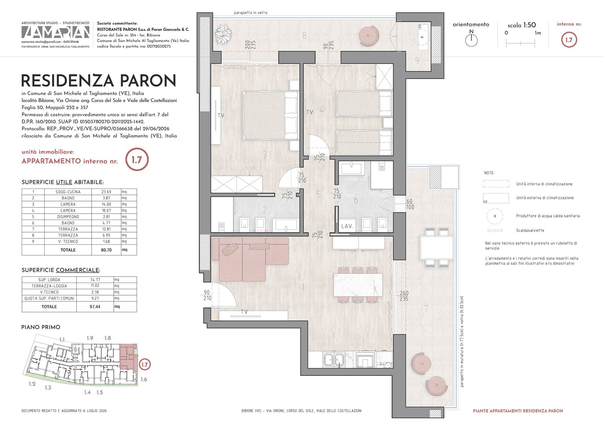 Residenza Paron - Tipo 1.7