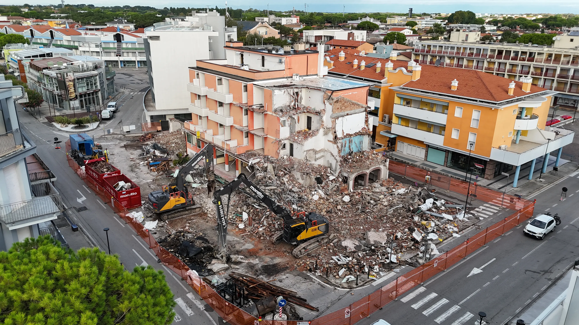 Cantiere Residenza Paron: inizio lavori