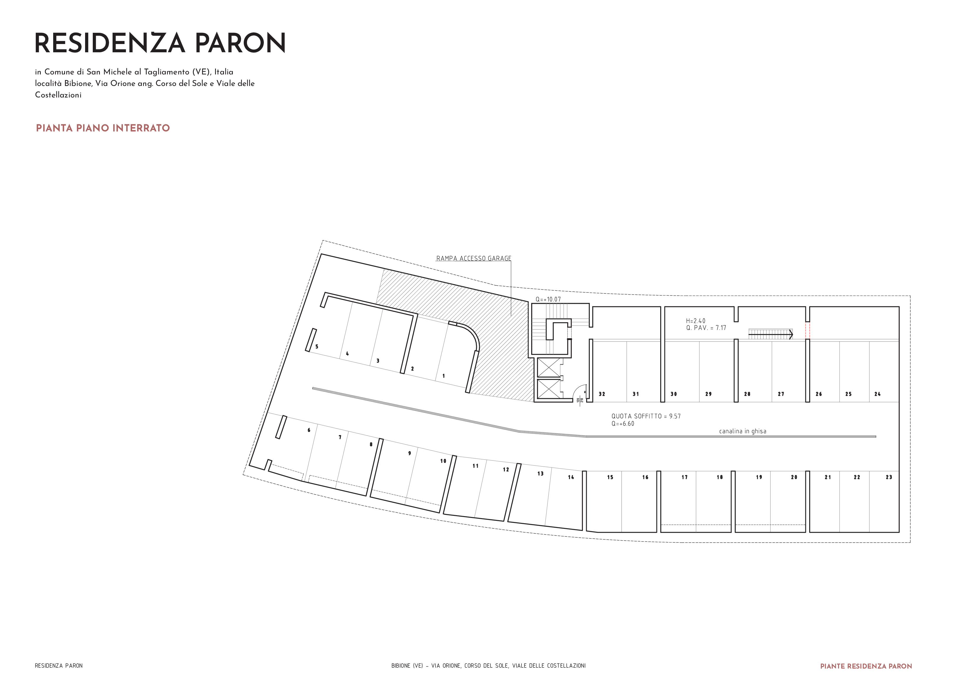 Piano Interrato